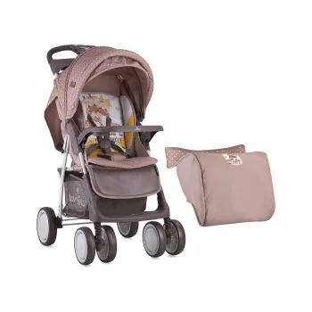Lorelli kolica za bebe Foxy sa navlakom beige&yellow family-1 Lorelli kolica za bebe Foxy sa navlakom beige&yellow family-1